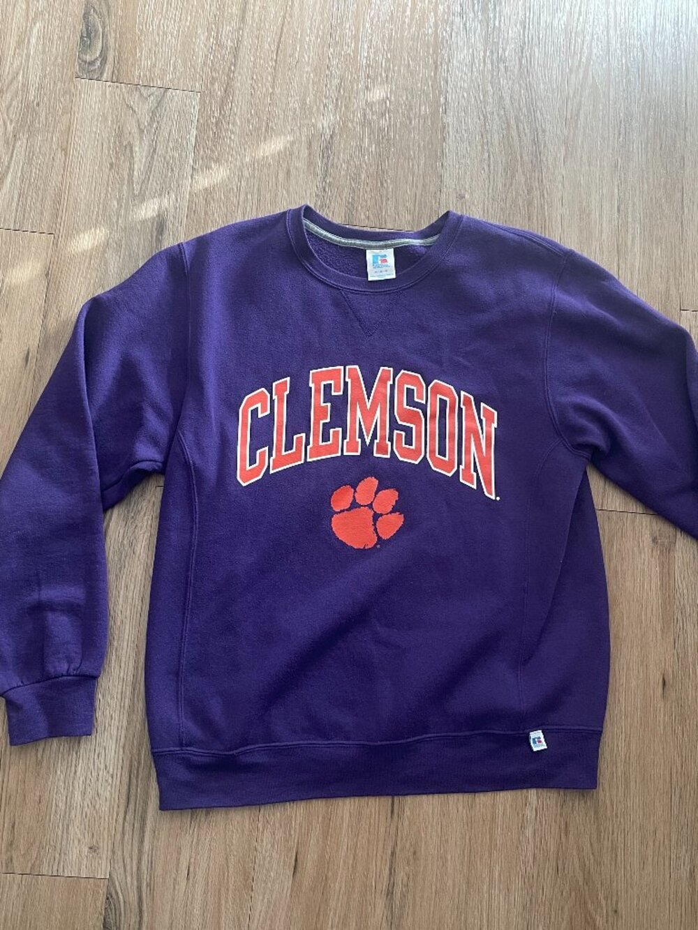 Clemson Tigers Purple Sweatshirt - Unisex Medium